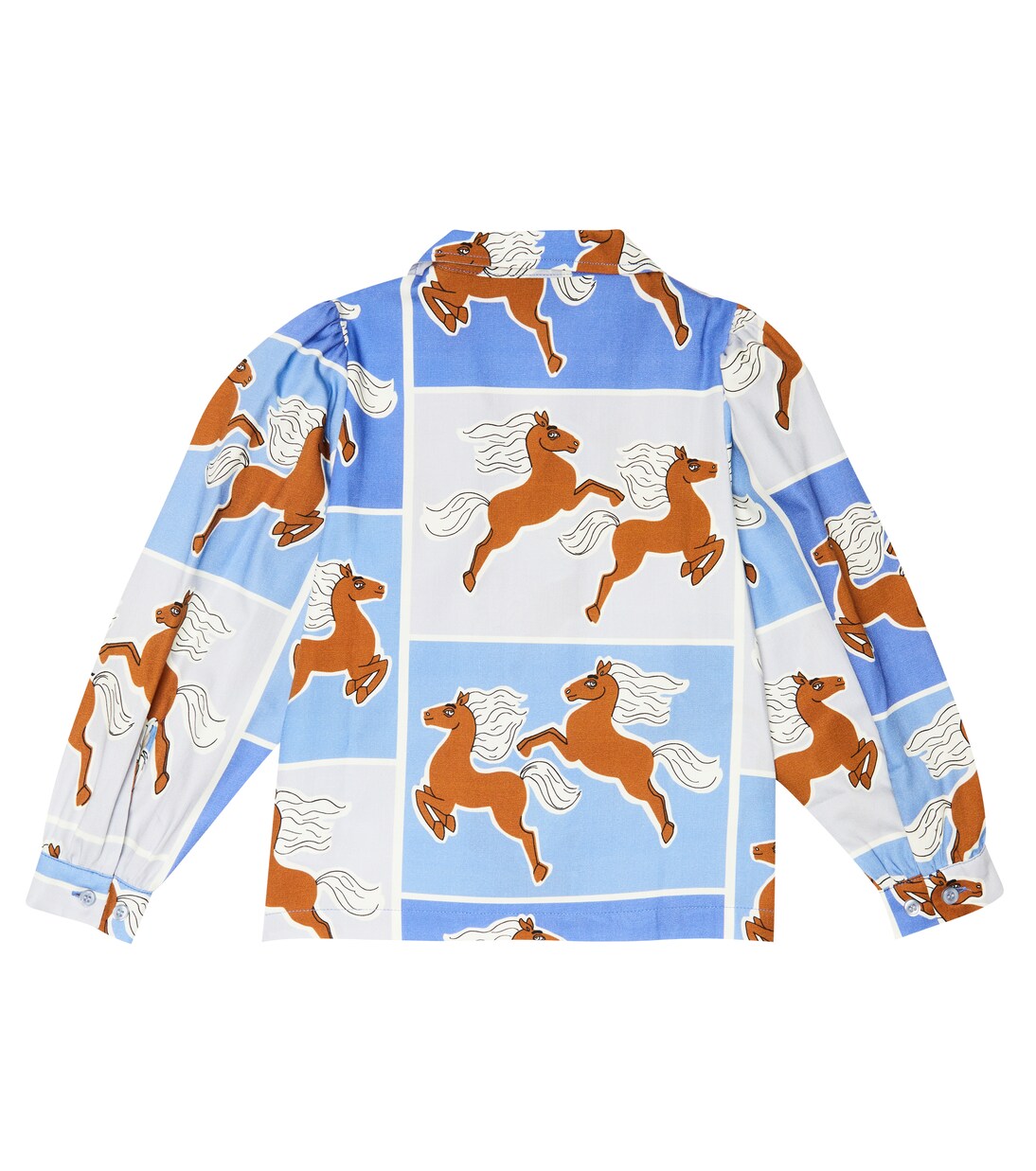 Printed cotton shirt | Mini Rodini