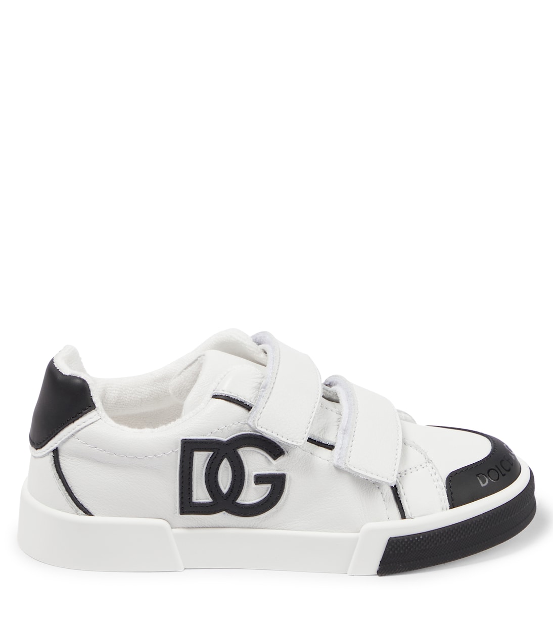 Logo leather sneakers | Dolce&Gabbana Kids