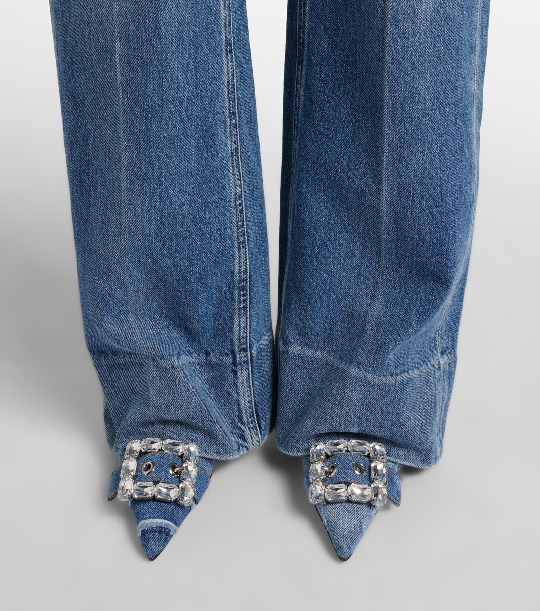 Salones de denim adornados | Dolce&Gabbana