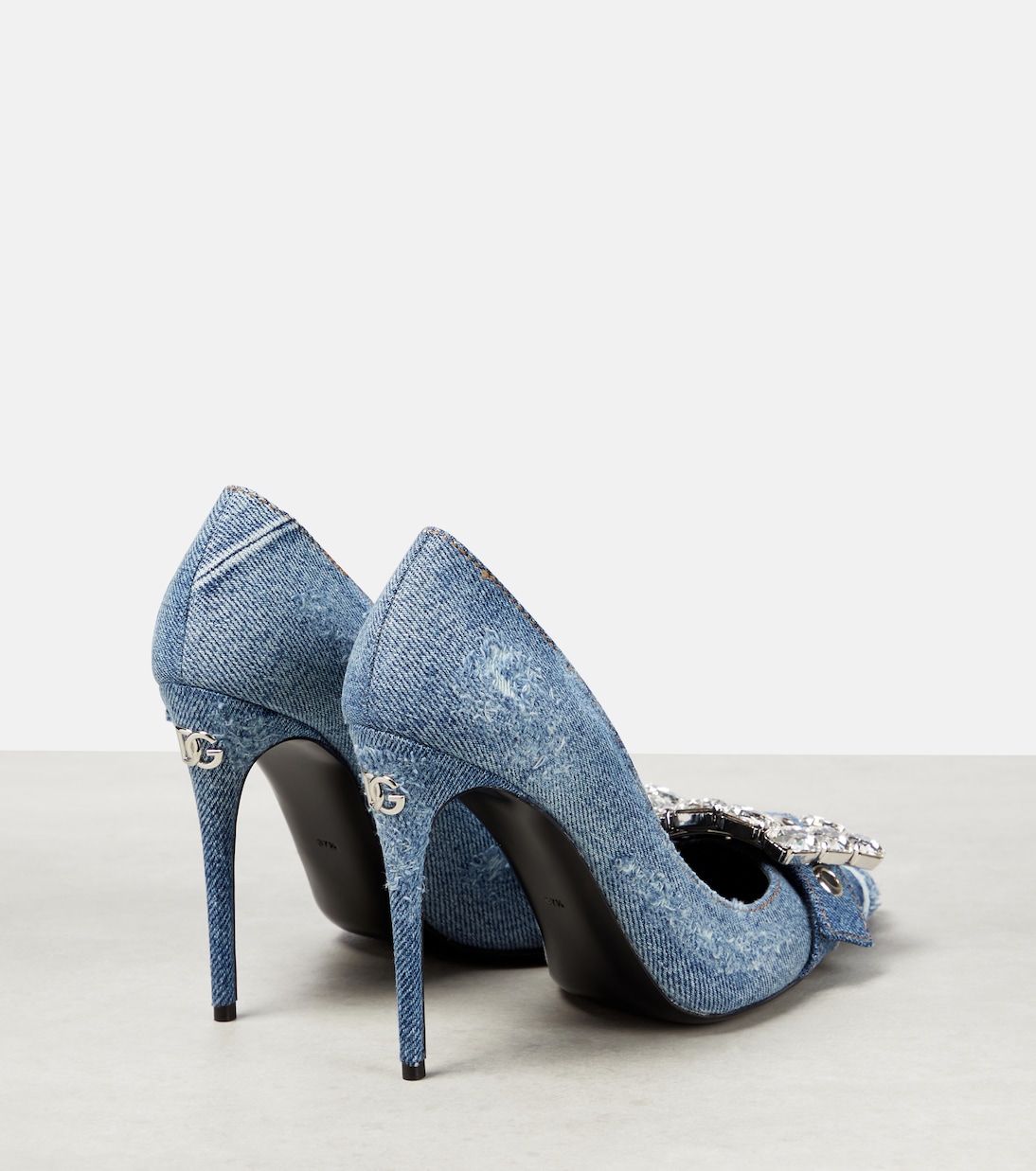 Salones de denim adornados | Dolce&Gabbana