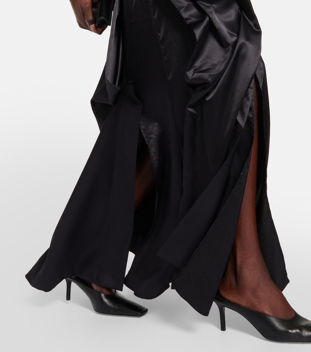 Jupe longue en satin | Acne Studios