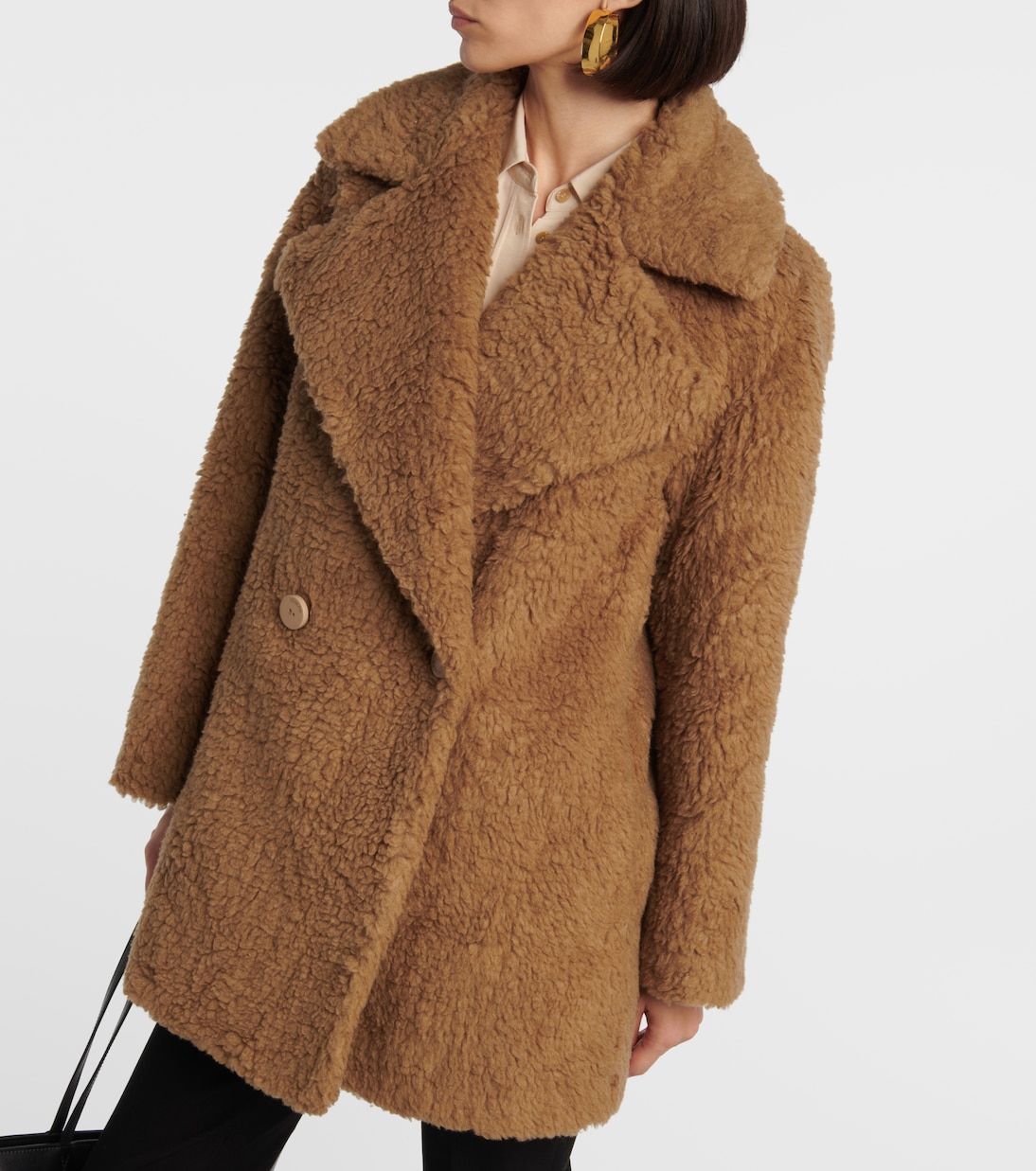 Cappotto in cammello e seta | Joseph