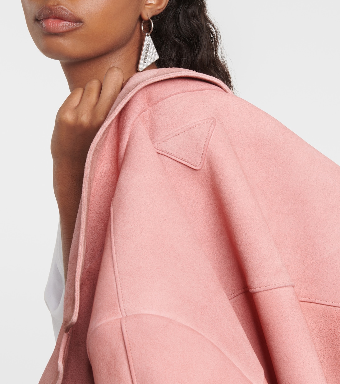 Suede jacket | Prada