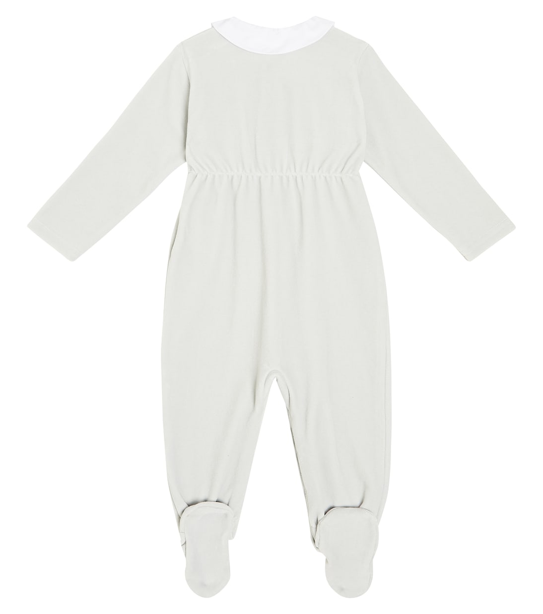 Baby Tilouan cotton velvet onesie | Bonpoint