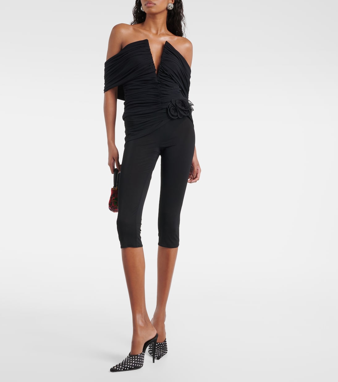 Off-Shoulder-Top aus Jersey | Magda Butrym