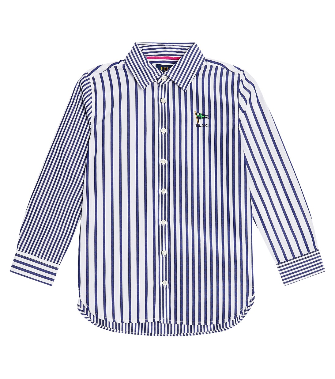 Striped cotton poplin shirt | Polo Ralph Lauren Kids