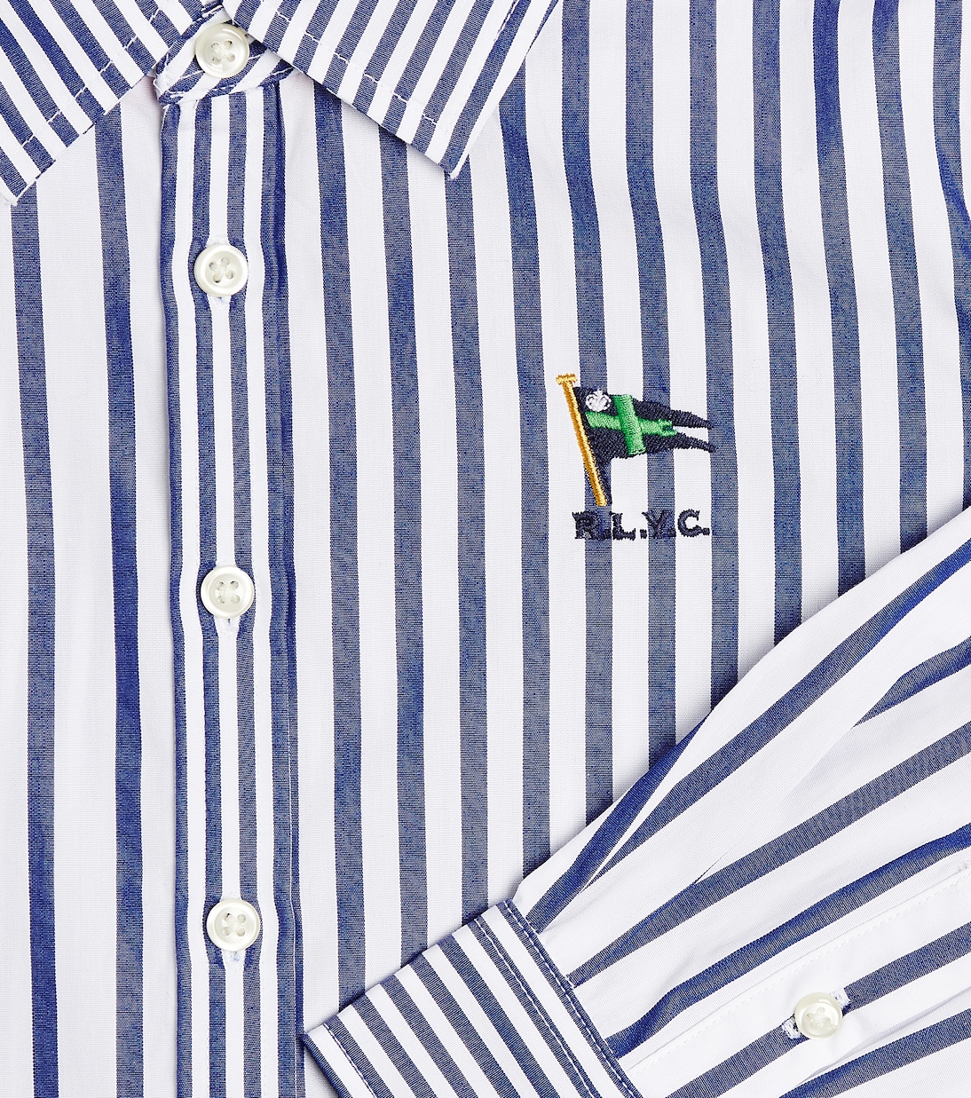 Striped cotton poplin shirt | Polo Ralph Lauren Kids