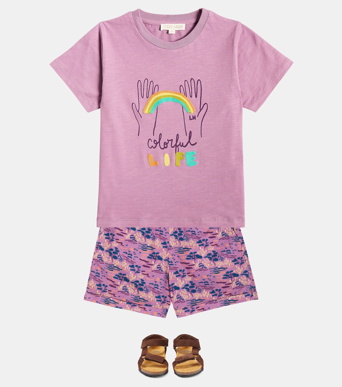 Aliki印花短裤 | Louise Misha