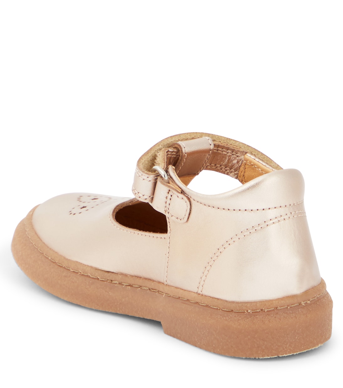 Trix Salome metallic leather sandals | Pom d'Api