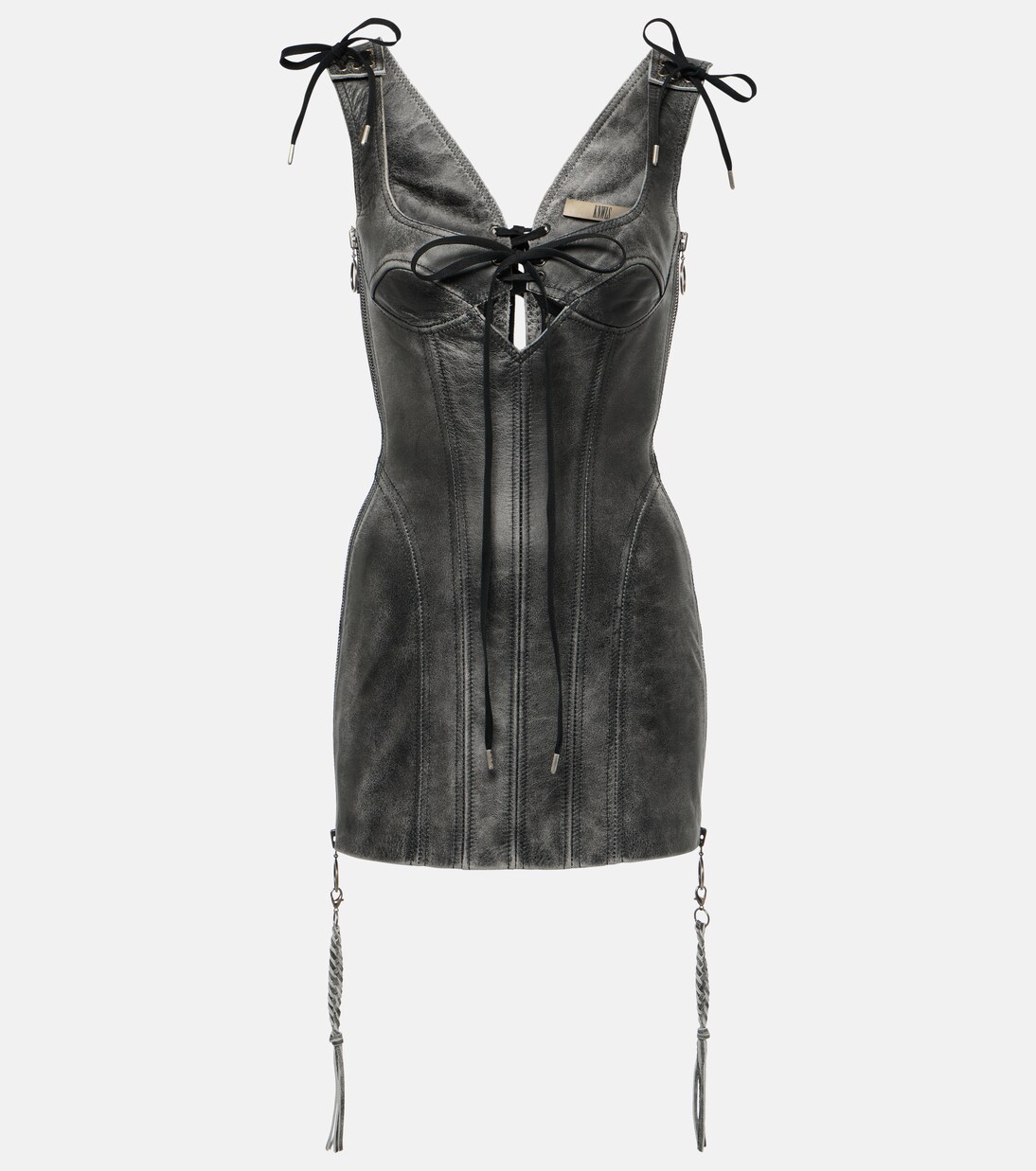 Robe Nihil en cuir | KNWLS