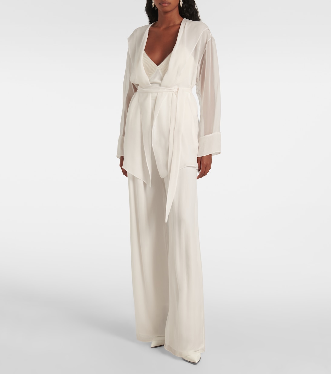 Silk chiffon jacket | Max Mara