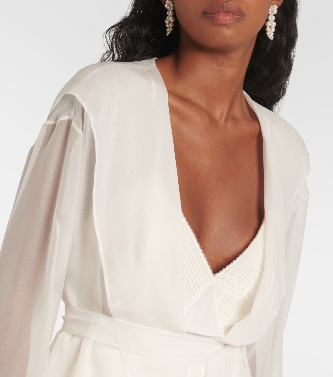 Silk chiffon jacket | Max Mara