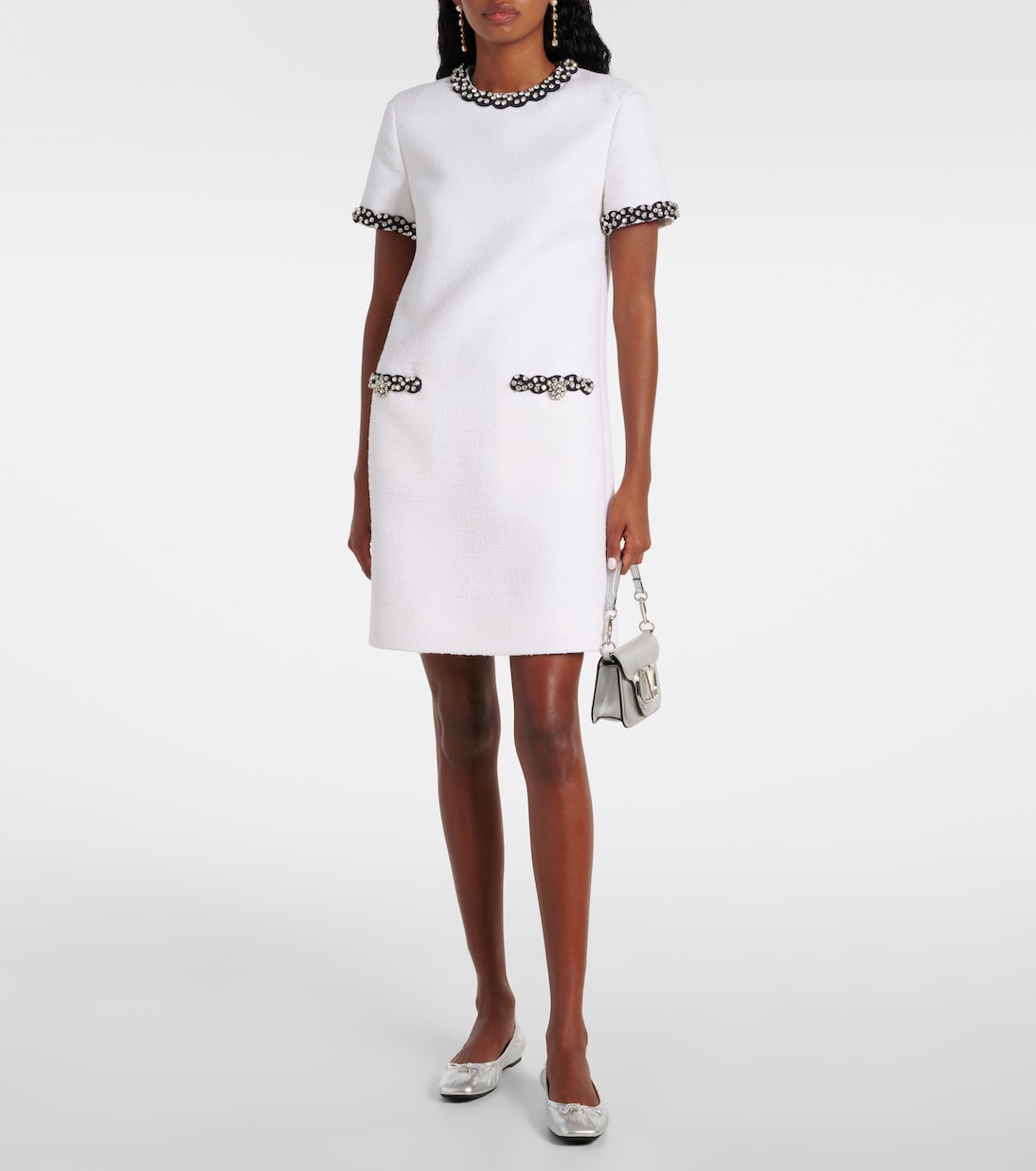 VLogo Signature leather ballet flats | Valentino Garavani