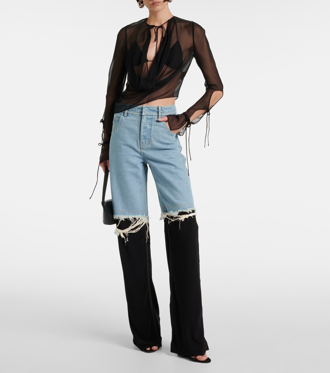 Mobius sheer silk top | Christopher Esber