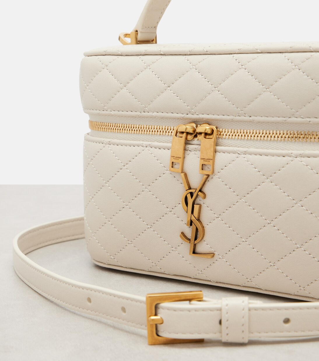 Gaby Mini quilted leather vanity bag | Saint Laurent