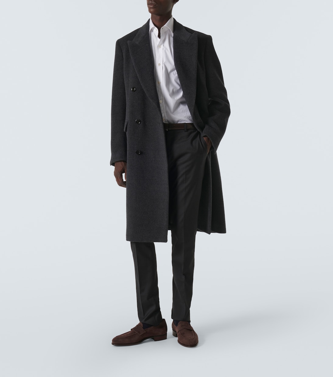 Loafers Bradley II aus Veloursleder | George Cleverley