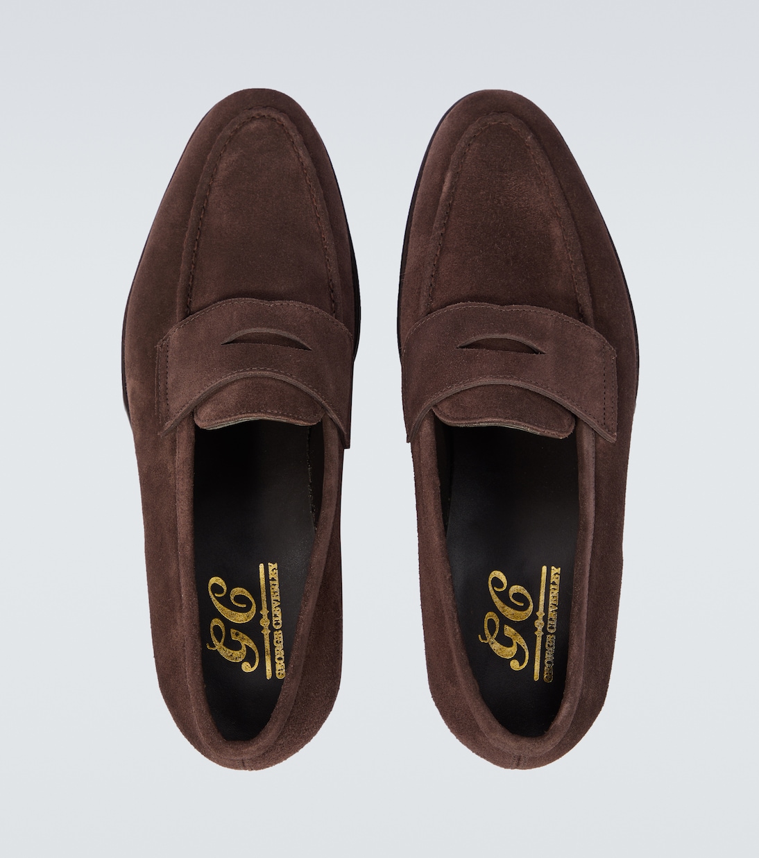 Loafers Bradley II aus Veloursleder | George Cleverley
