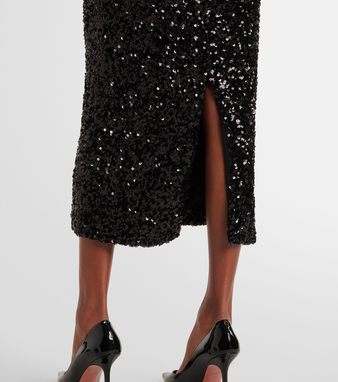 Midirock mit Pailletten | Rotate