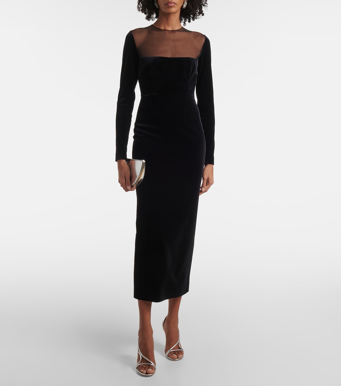 Velvet minidress | Alex Perry