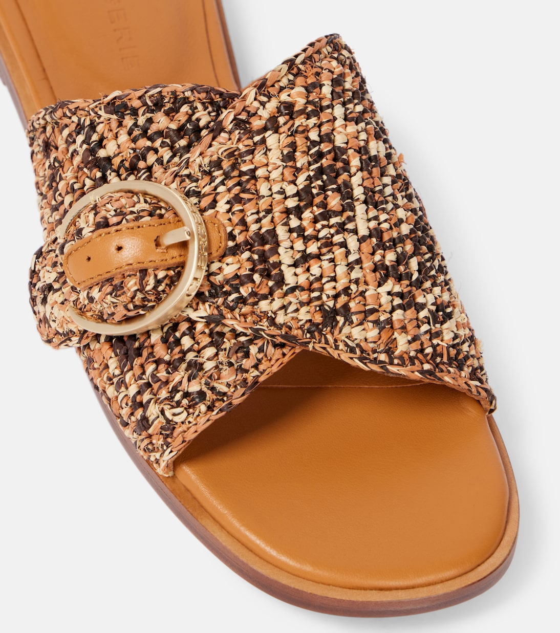 Irme raffia slides | Clergerie