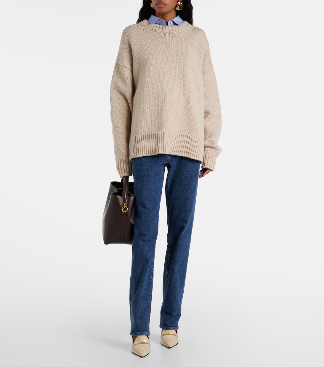 High-Rise Straight Jeans The Ruler | Frame