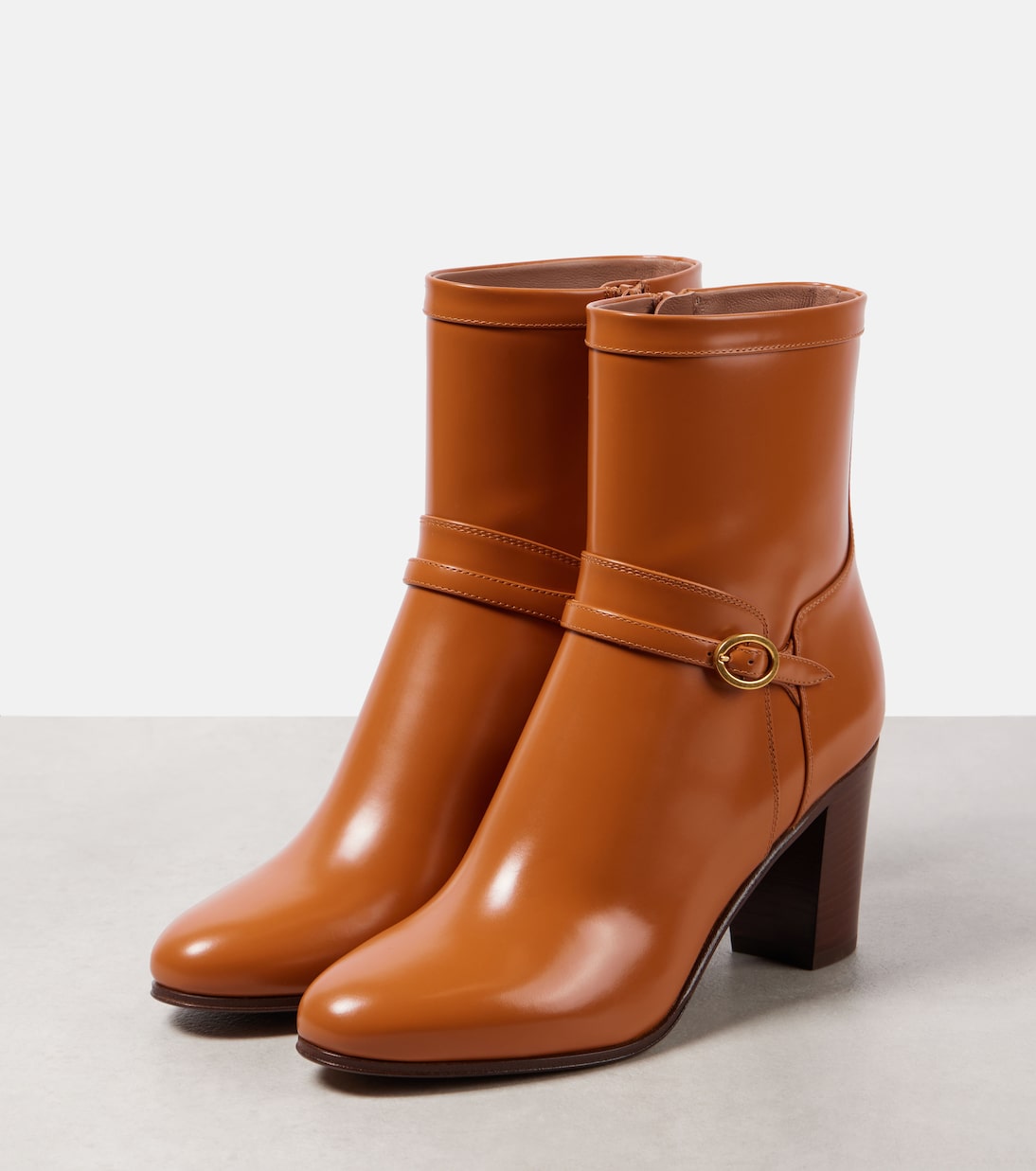 Bottines Pattie 75 en cuir | Valentino Garavani