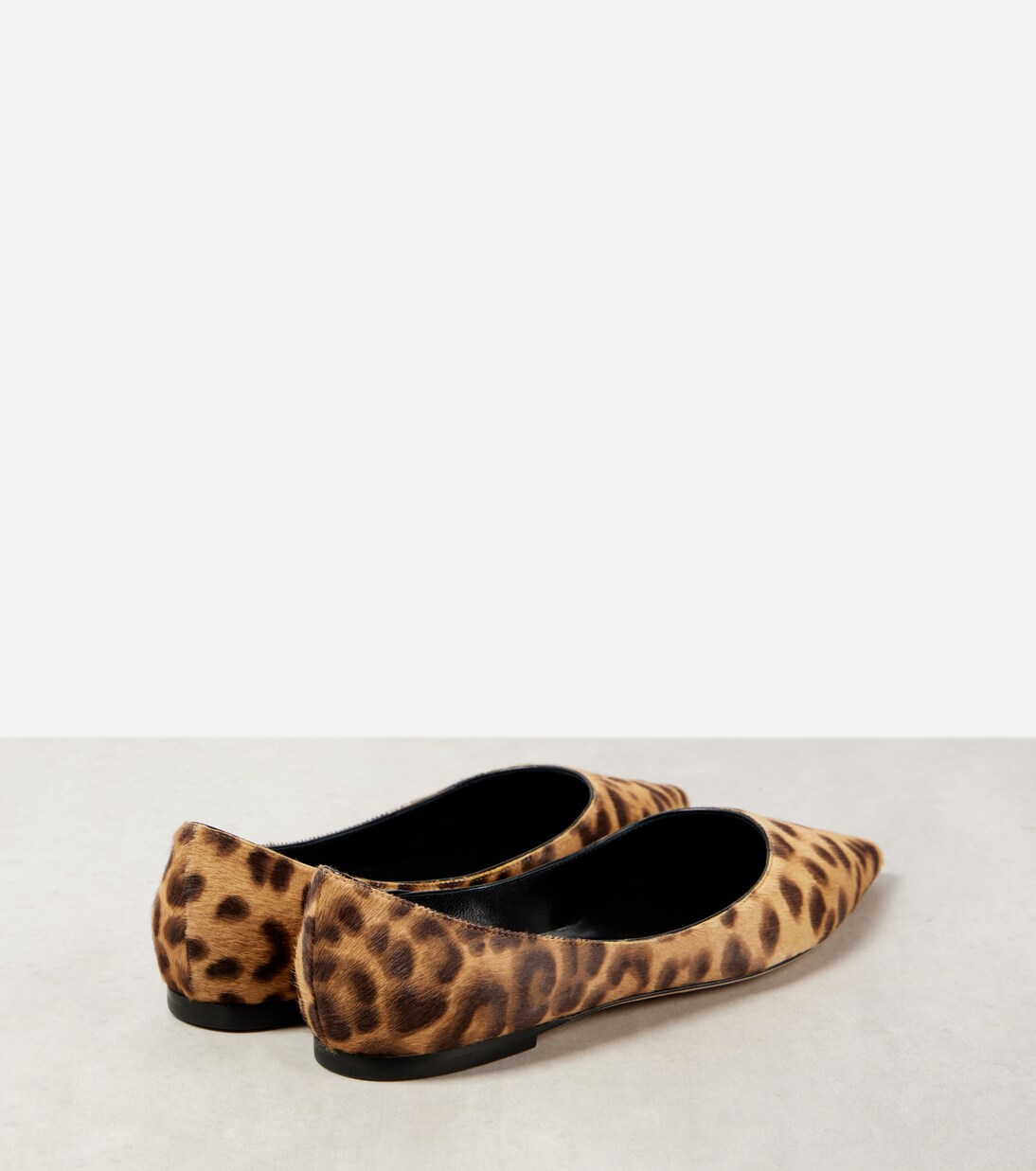 Love leopard-print ballet flats | Jimmy Choo
