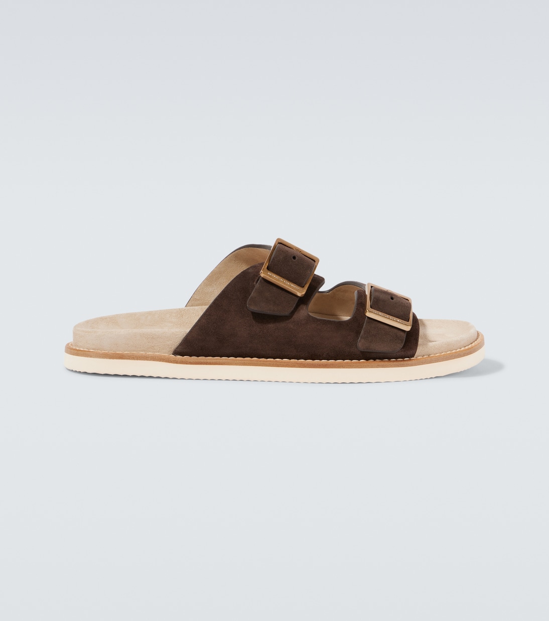 Suede slides | Brunello Cucinelli