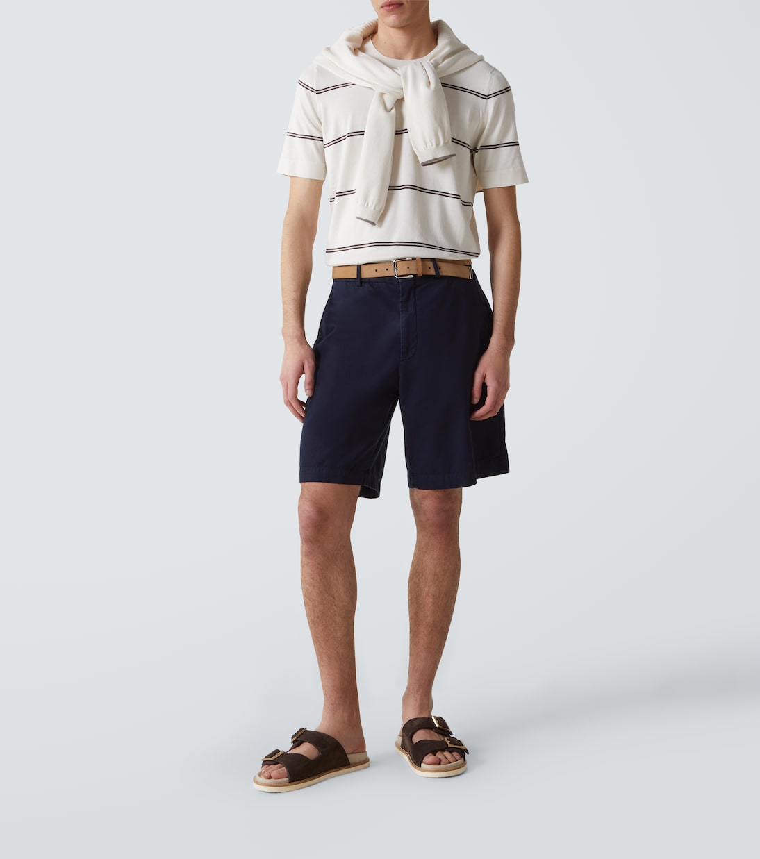 Suede slides | Brunello Cucinelli