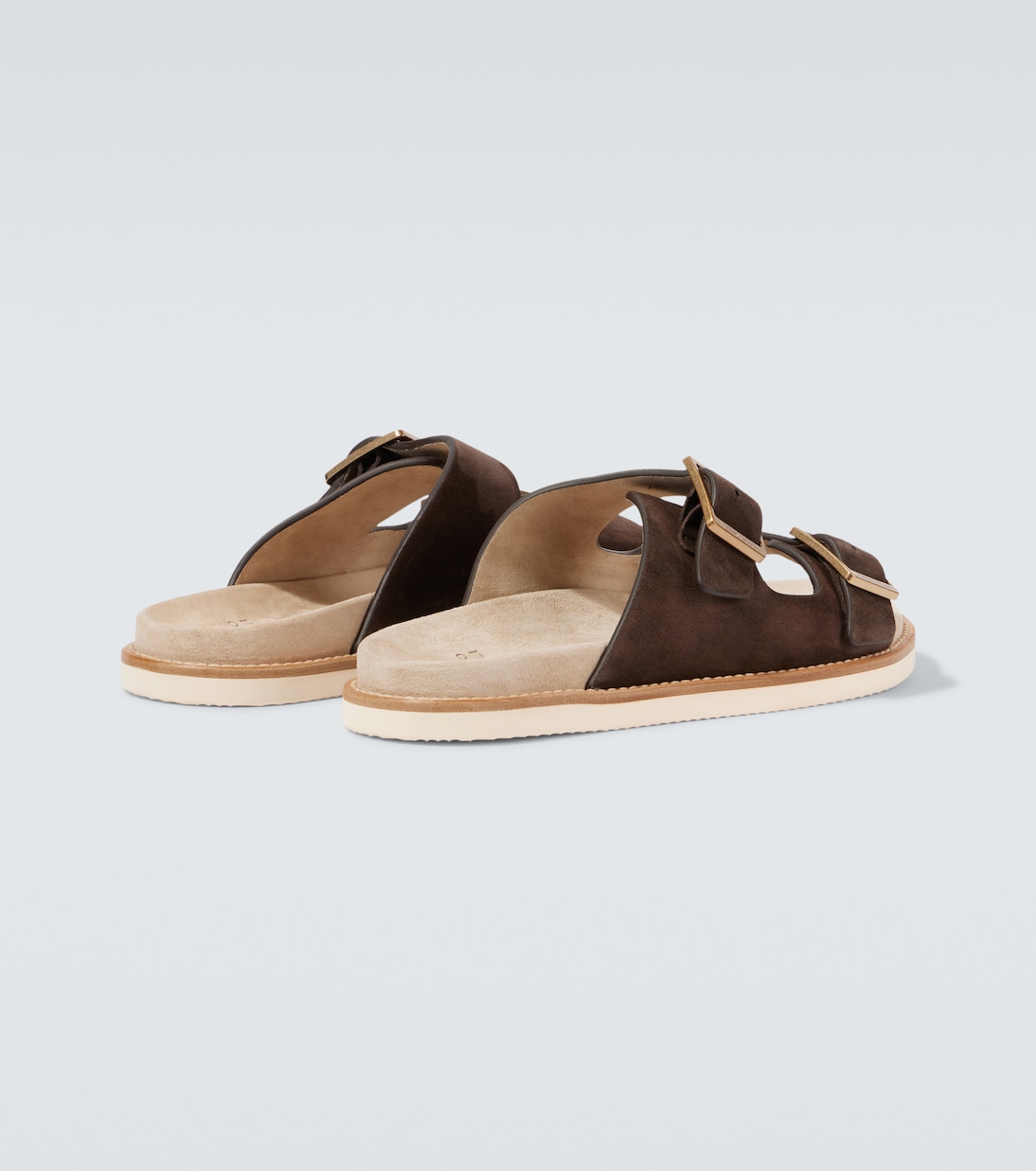 Suede slides | Brunello Cucinelli