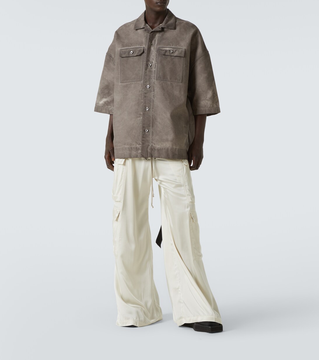 Cargobelas charmeuse cargo pants | Rick Owens