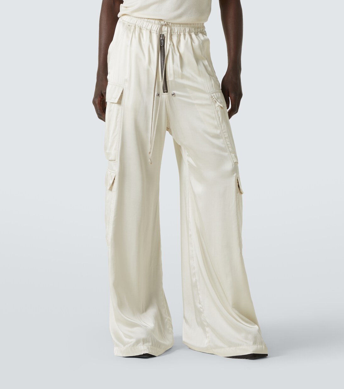 Cargobelas charmeuse cargo pants | Rick Owens