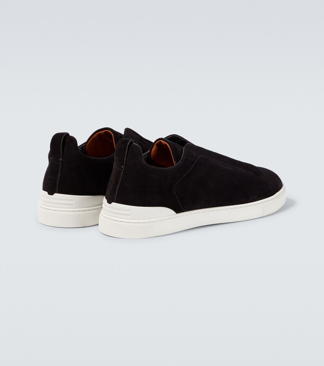 Baskets Triple Stitch en daim | Zegna