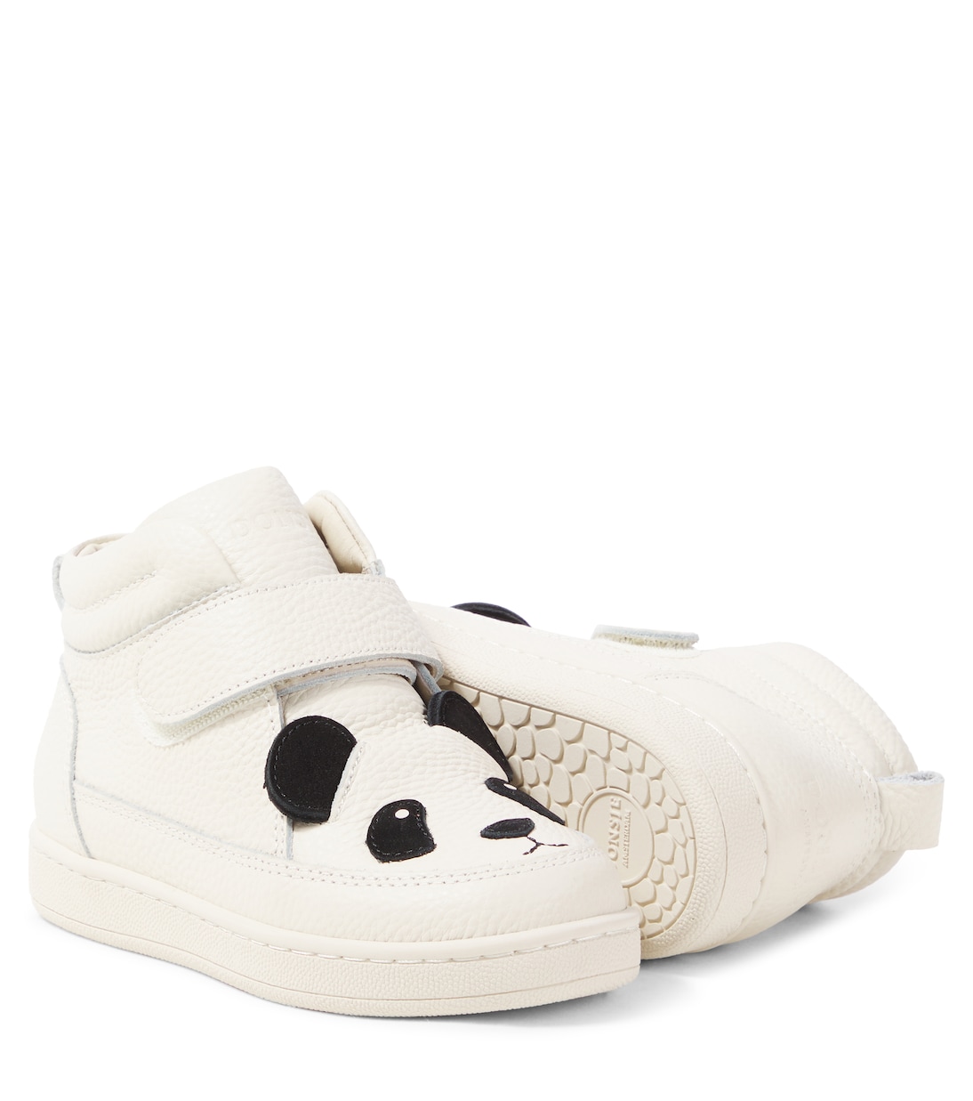 Mika Panda leather sneakers | Donsje