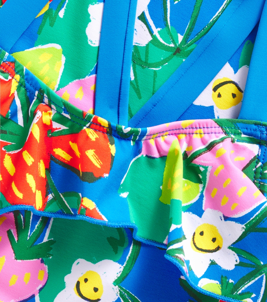 Floral ruffled swimsuit | Stella McCartney Kids