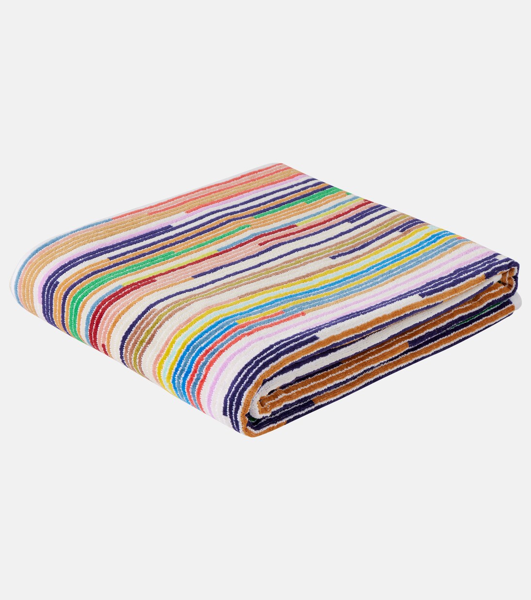 Melody striped terry bath sheet | Missoni
