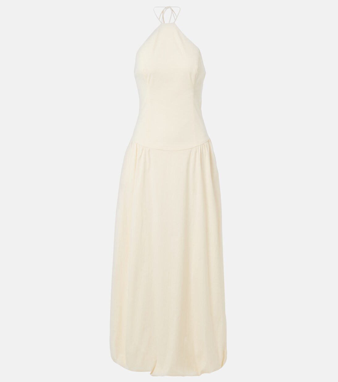 Robe longue Florent en coton mélangé | SIR