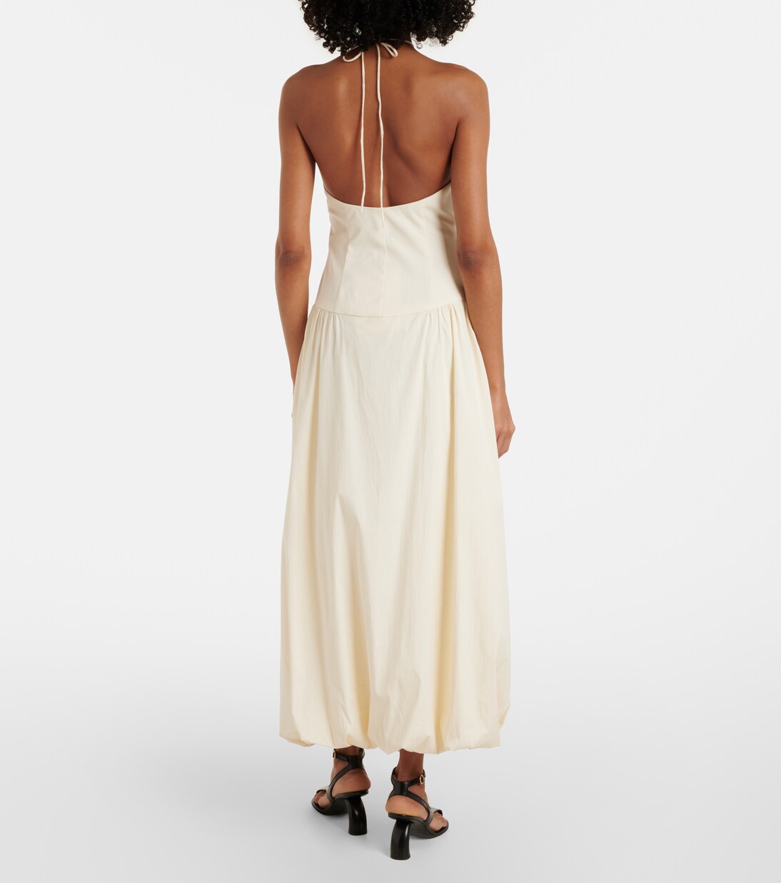 Robe longue Florent en coton mélangé | SIR