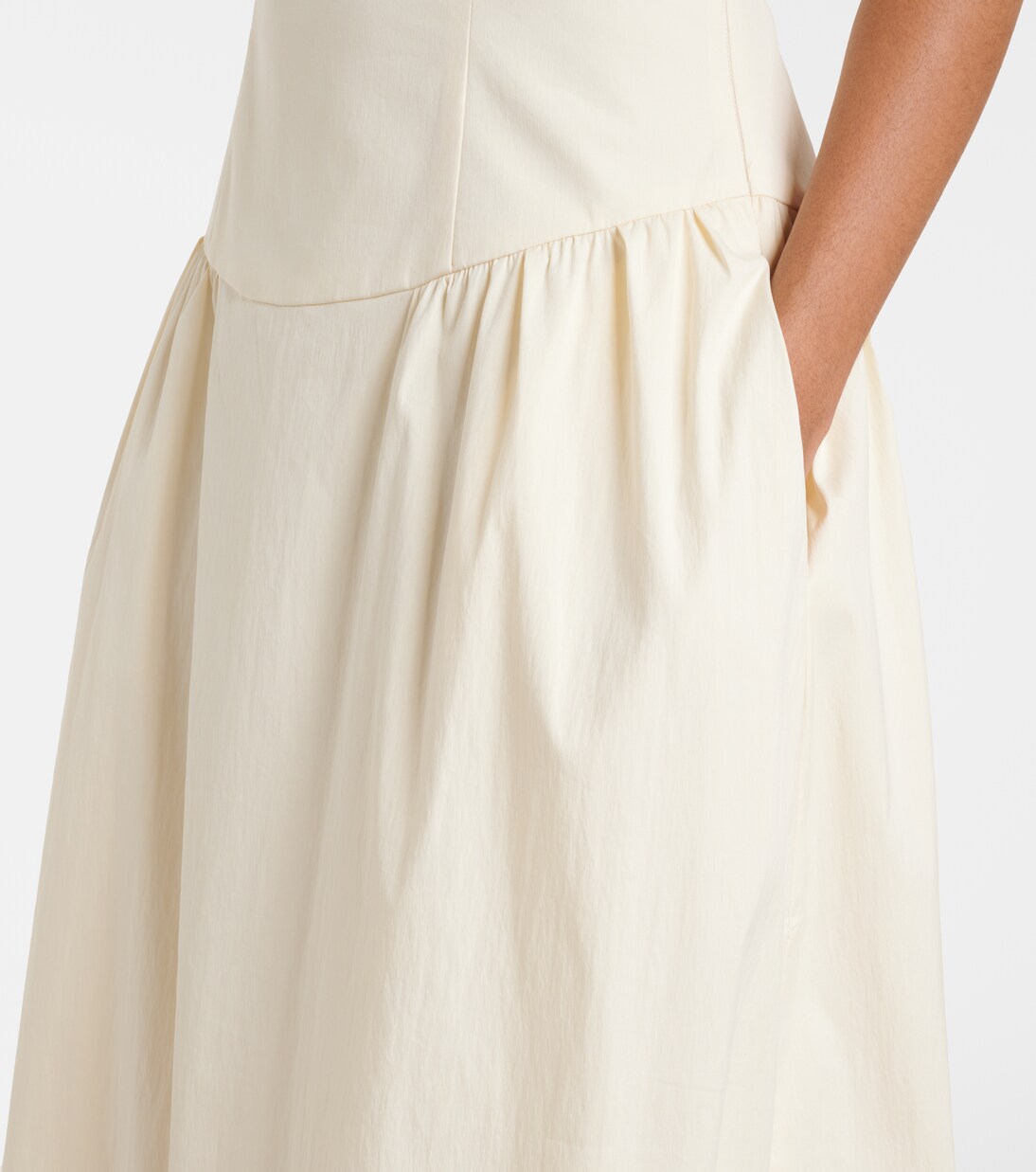 Robe longue Florent en coton mélangé | SIR