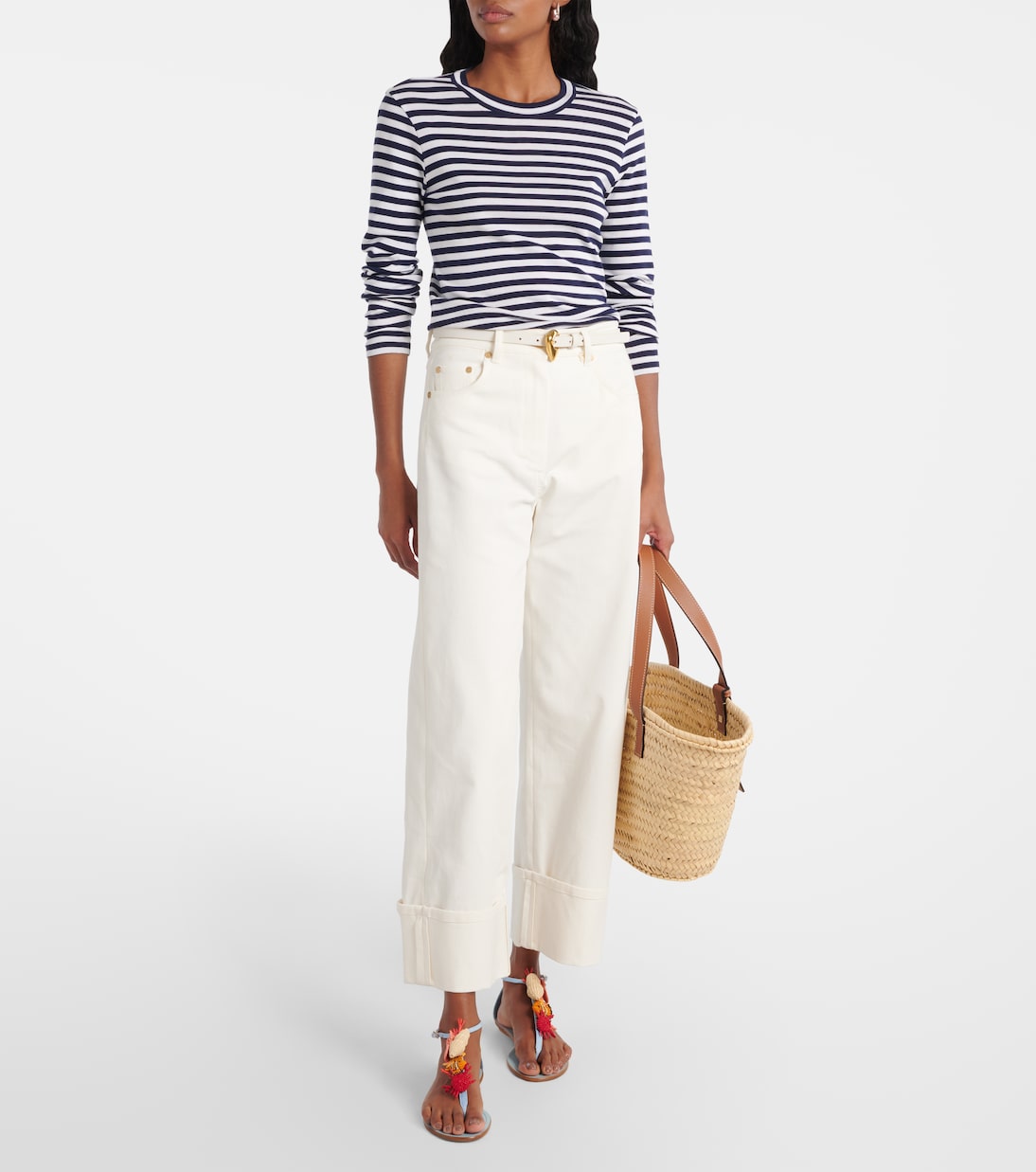 Sandalen Marea aus Raffiabast | Aquazzura