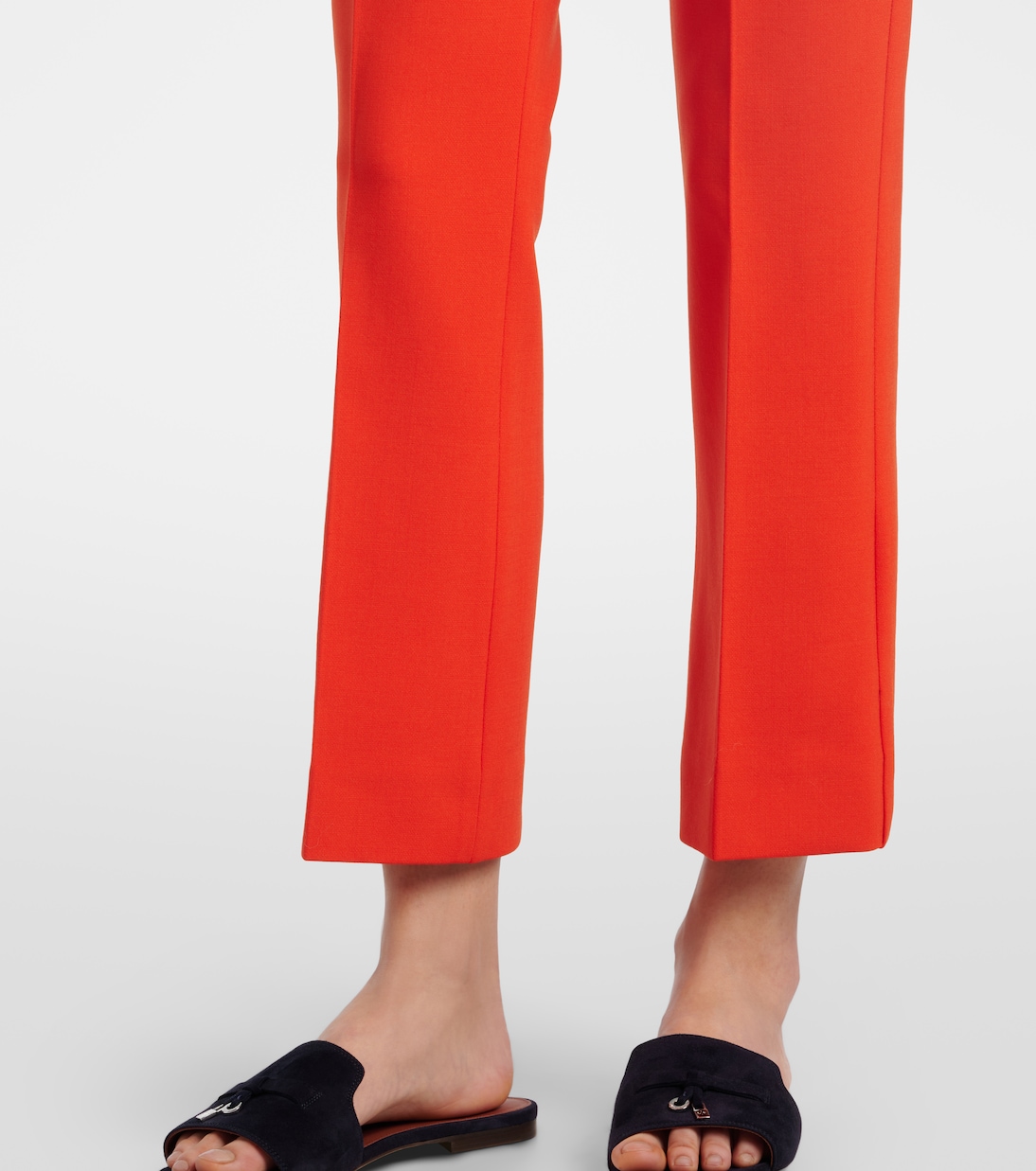 Gerade High-Rise-Hose Nepeta | Max Mara