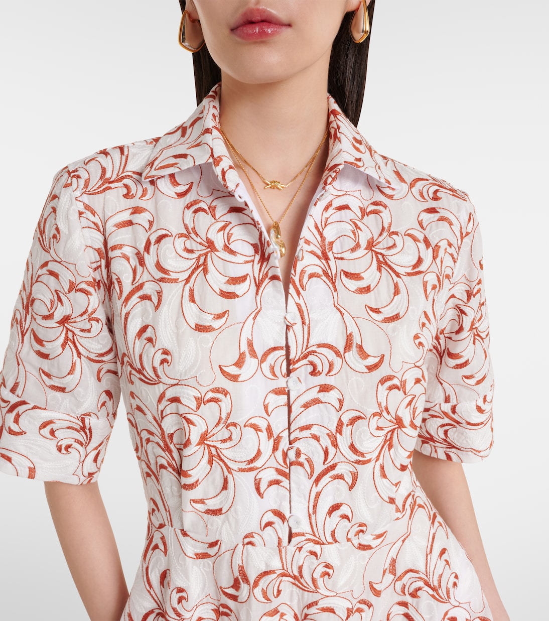 Robe chemise San Pietro imprimée | La DoubleJ