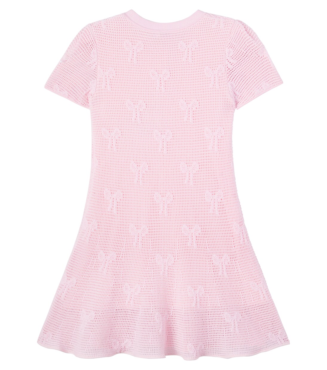 Vestido Bow en mezcla de algodón | Self-Portrait Kids