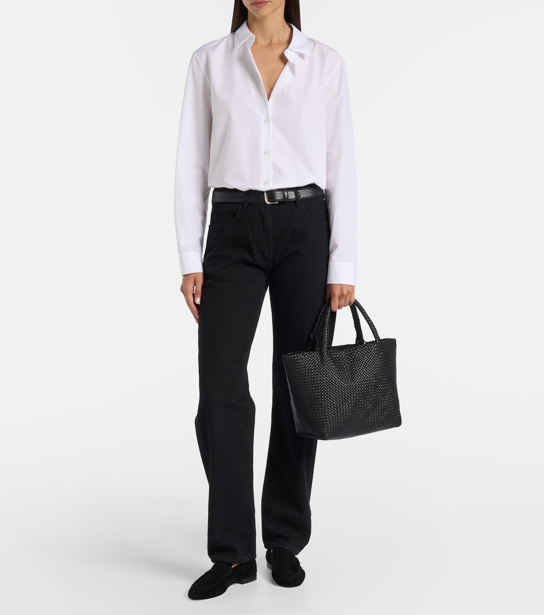 Tote Bag Ruth Medium aus Leder | The Row