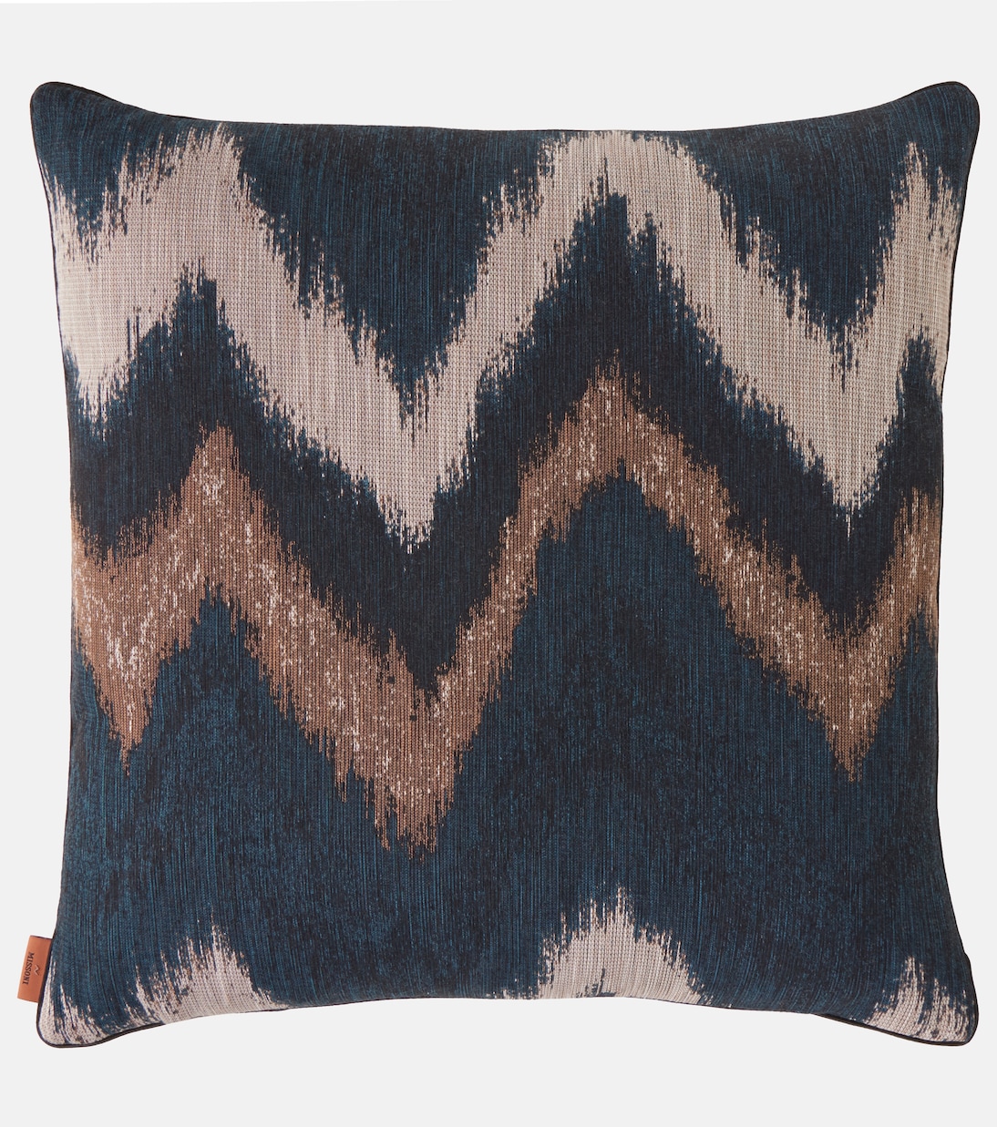 Zigzag cotton-blend cushion | Missoni