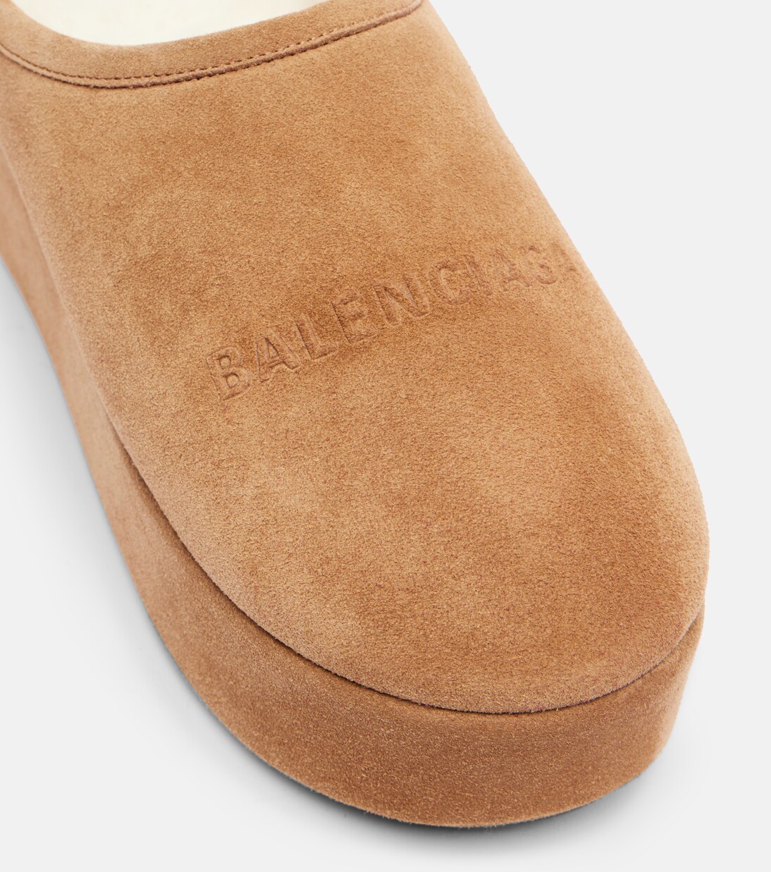 Slippers Alaska aus Veloursleder | Balenciaga