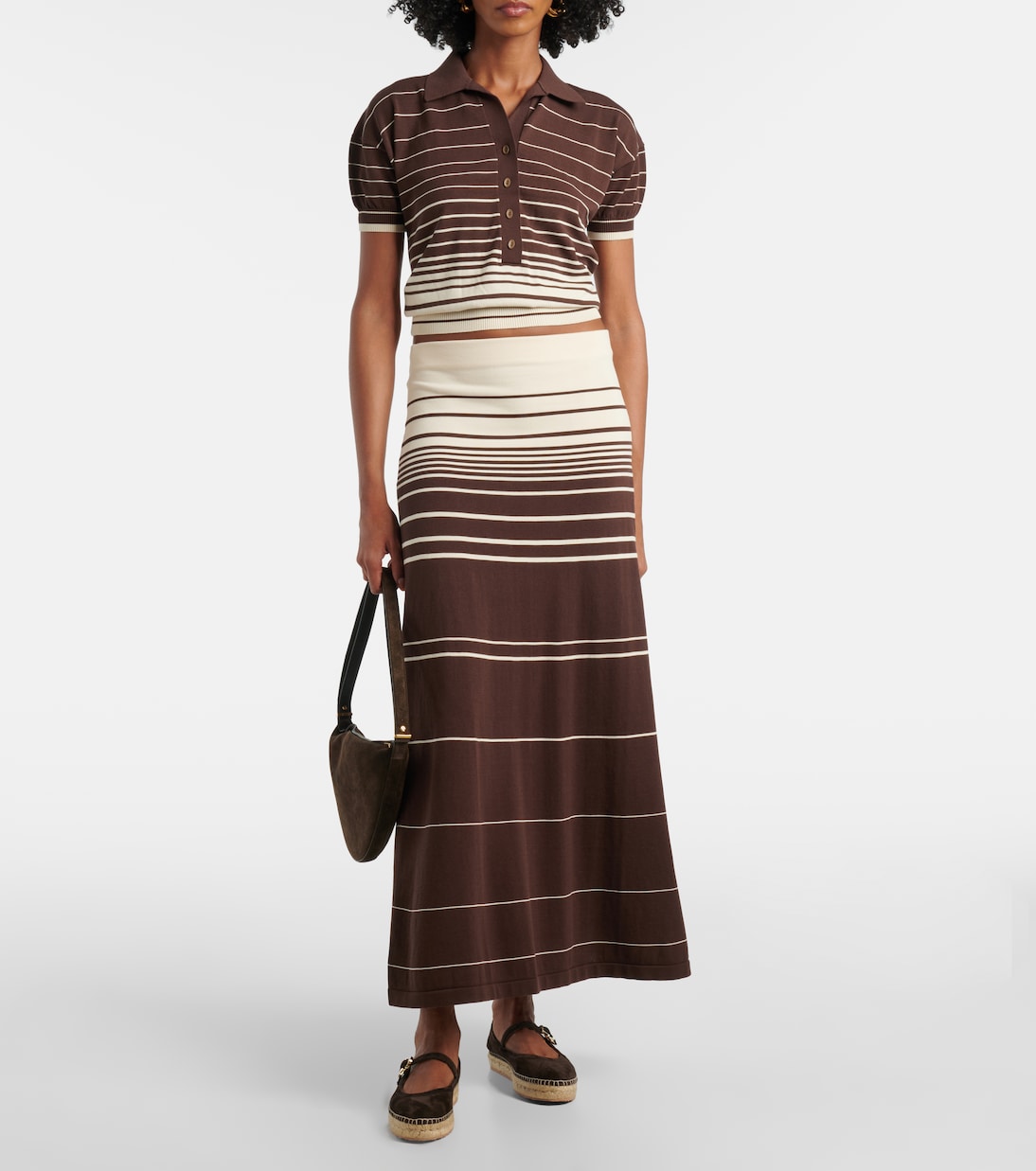 Espadrilles Elda aus Veloursleder | Gianvito Rossi