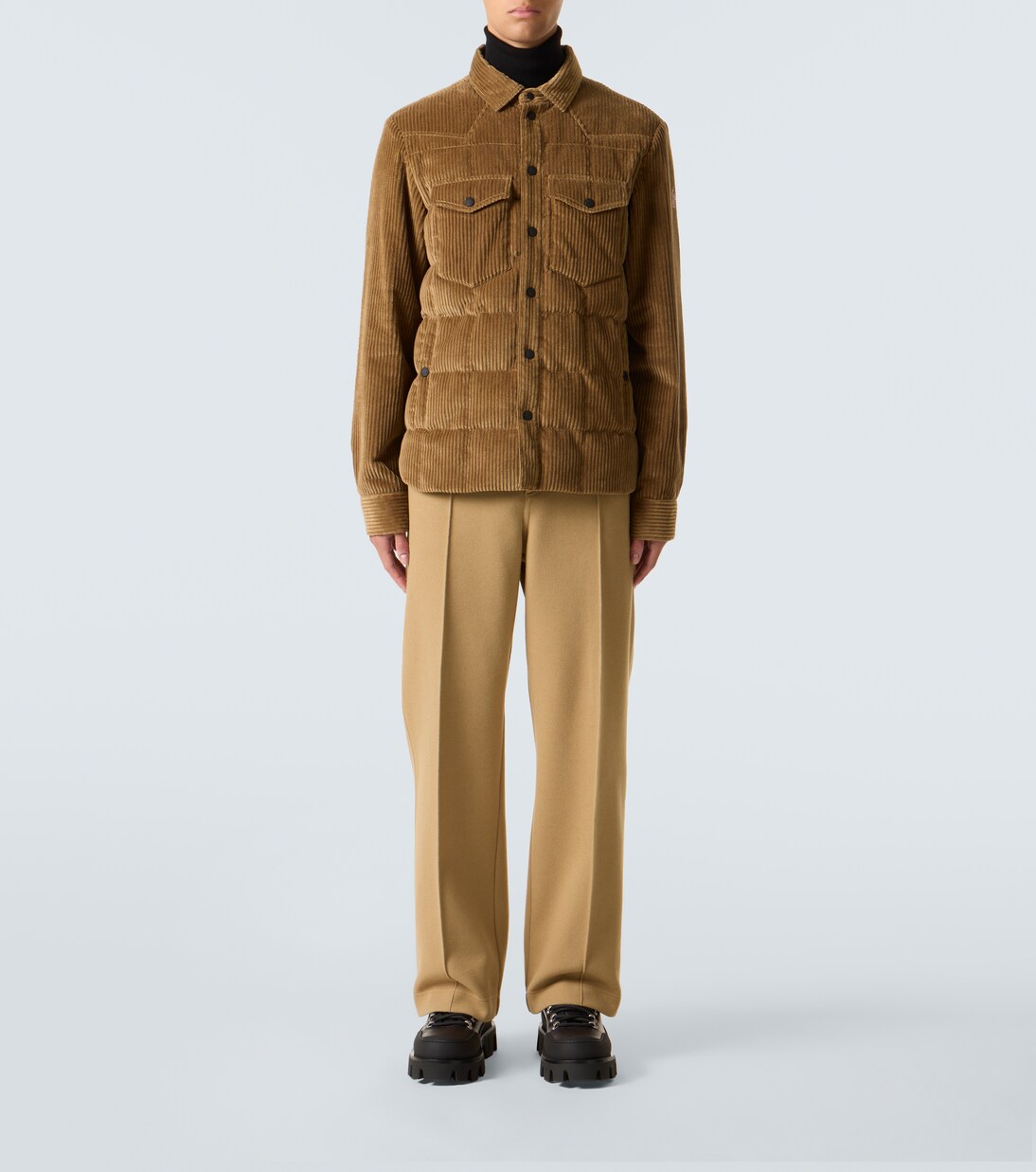 Gelt cotton corduroy down jacket | Moncler Grenoble