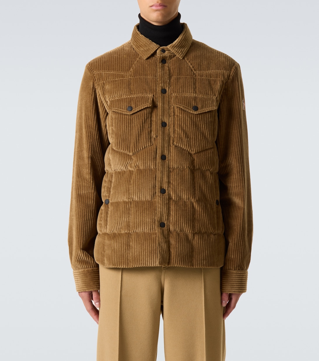Gelt cotton corduroy down jacket | Moncler Grenoble
