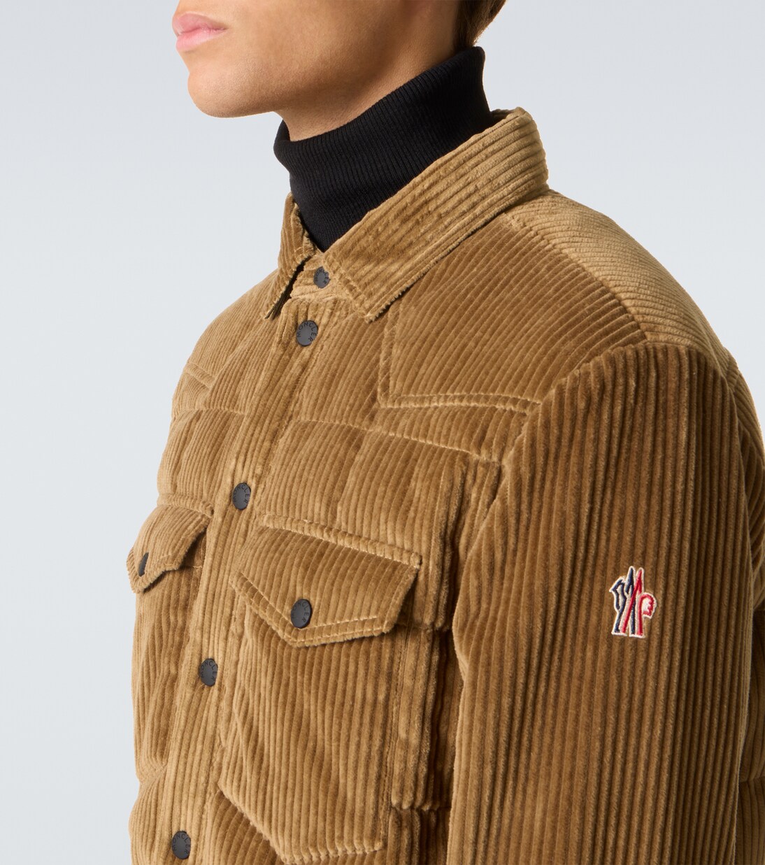 Gelt cotton corduroy down jacket | Moncler Grenoble
